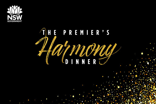Premier's Harmony Dinner promotional image