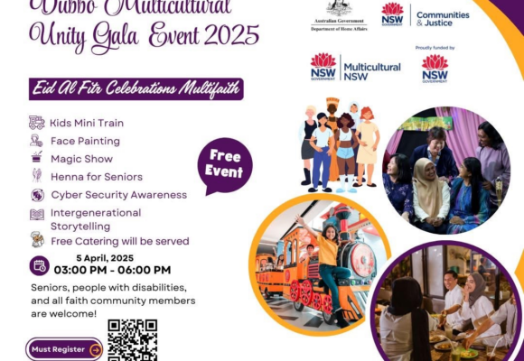Flyer for unity event in Dubbo
